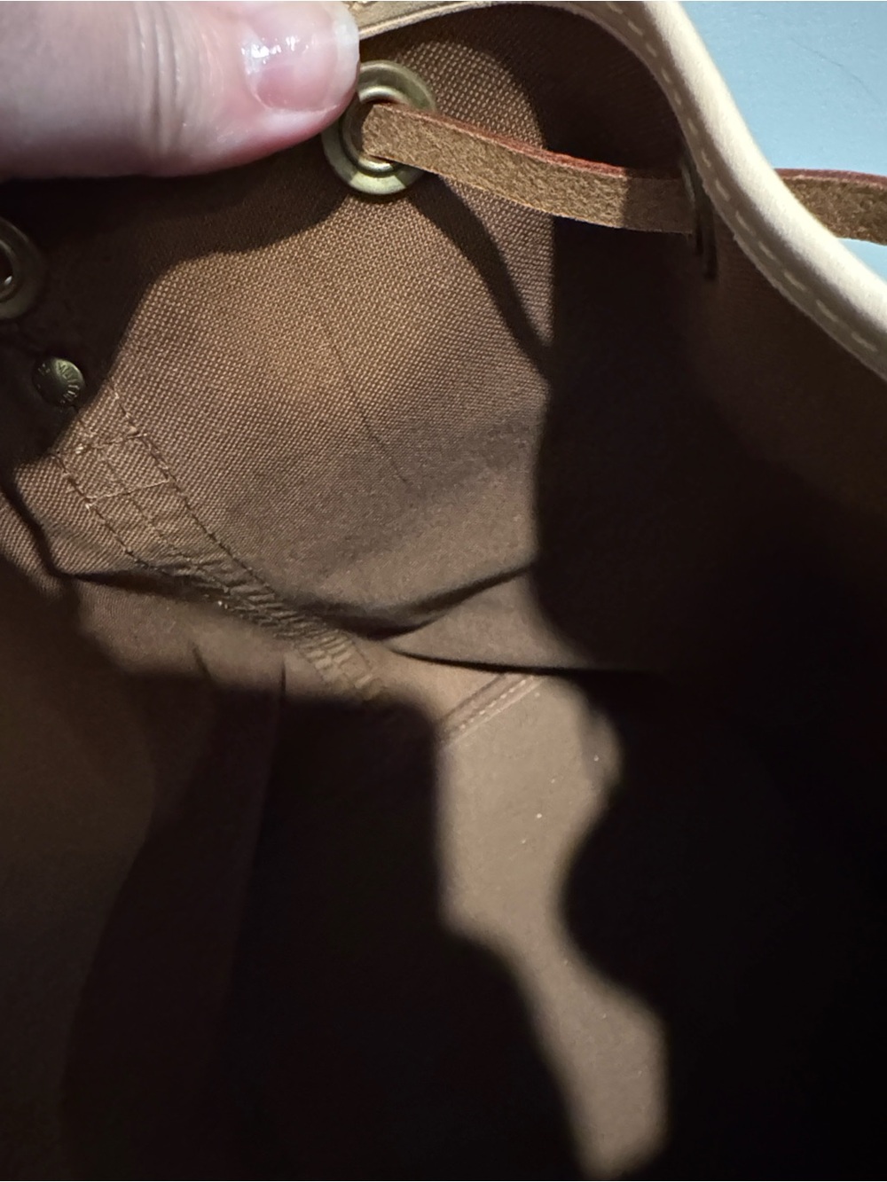 Louis Vuitton Monogram Petit Noe Bucket Bag - Picture 9 of 15